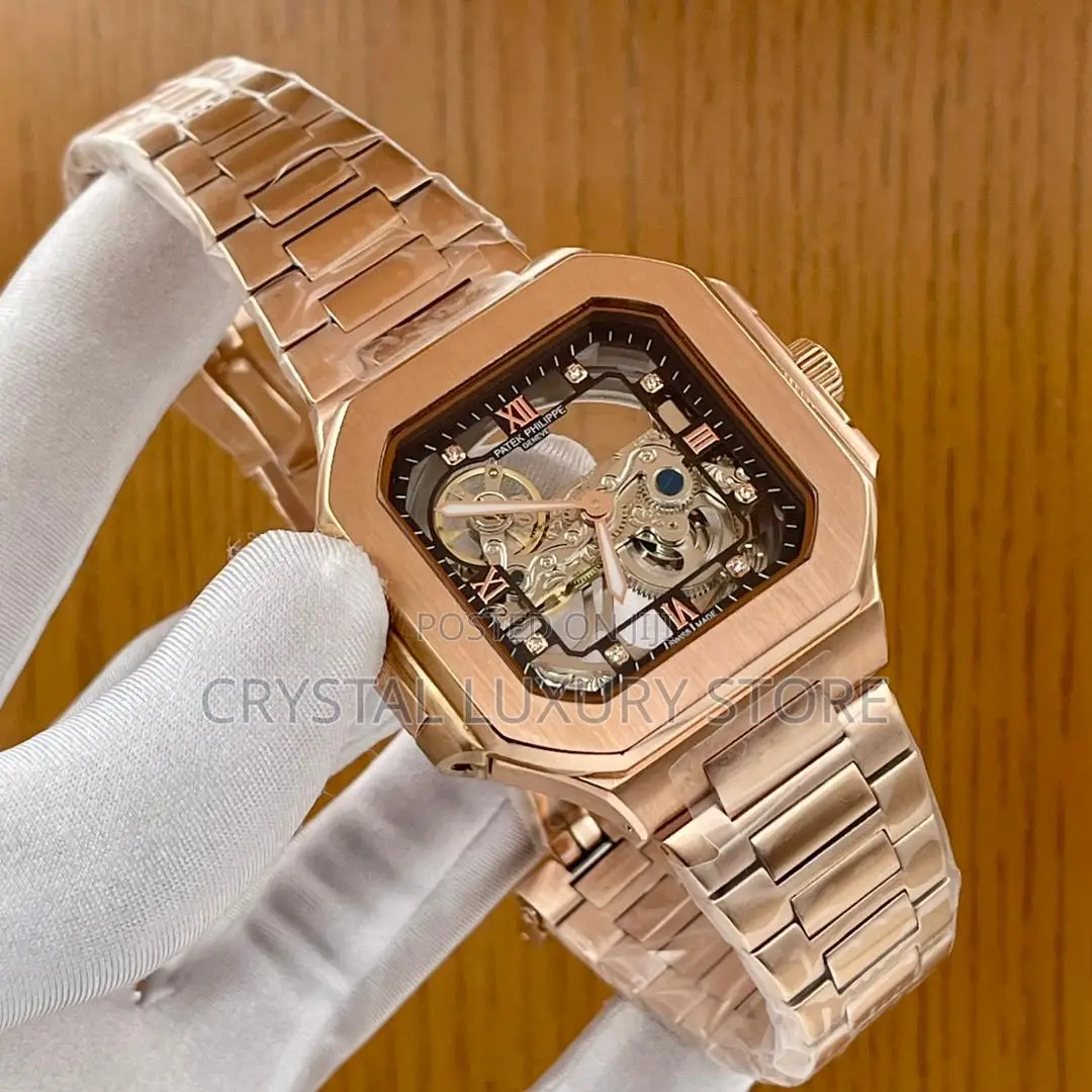 Patek Philippe Quality Luxury Men Automatic Engine Wristwatch