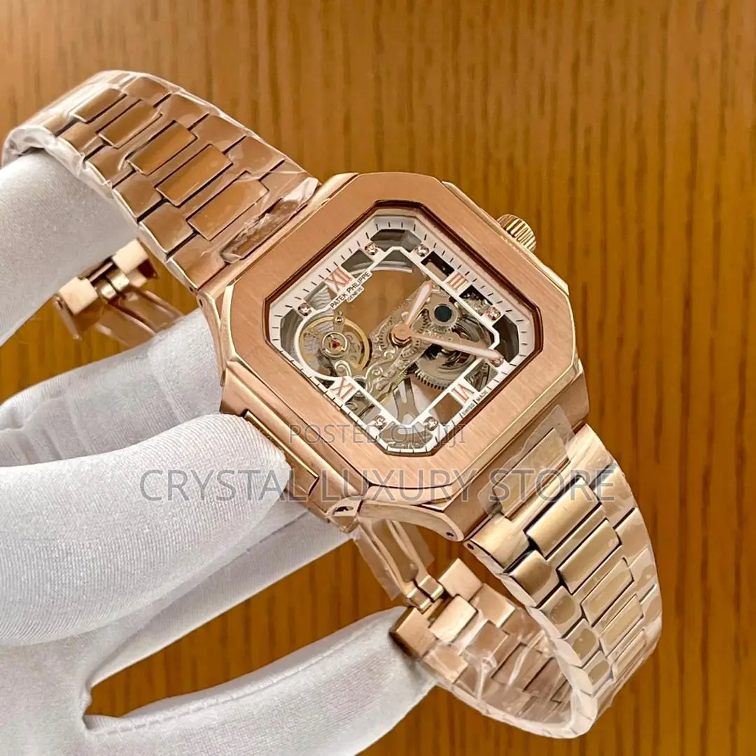 Patek Philippe Quality Luxury Men Automatic Engine Wristwatch
