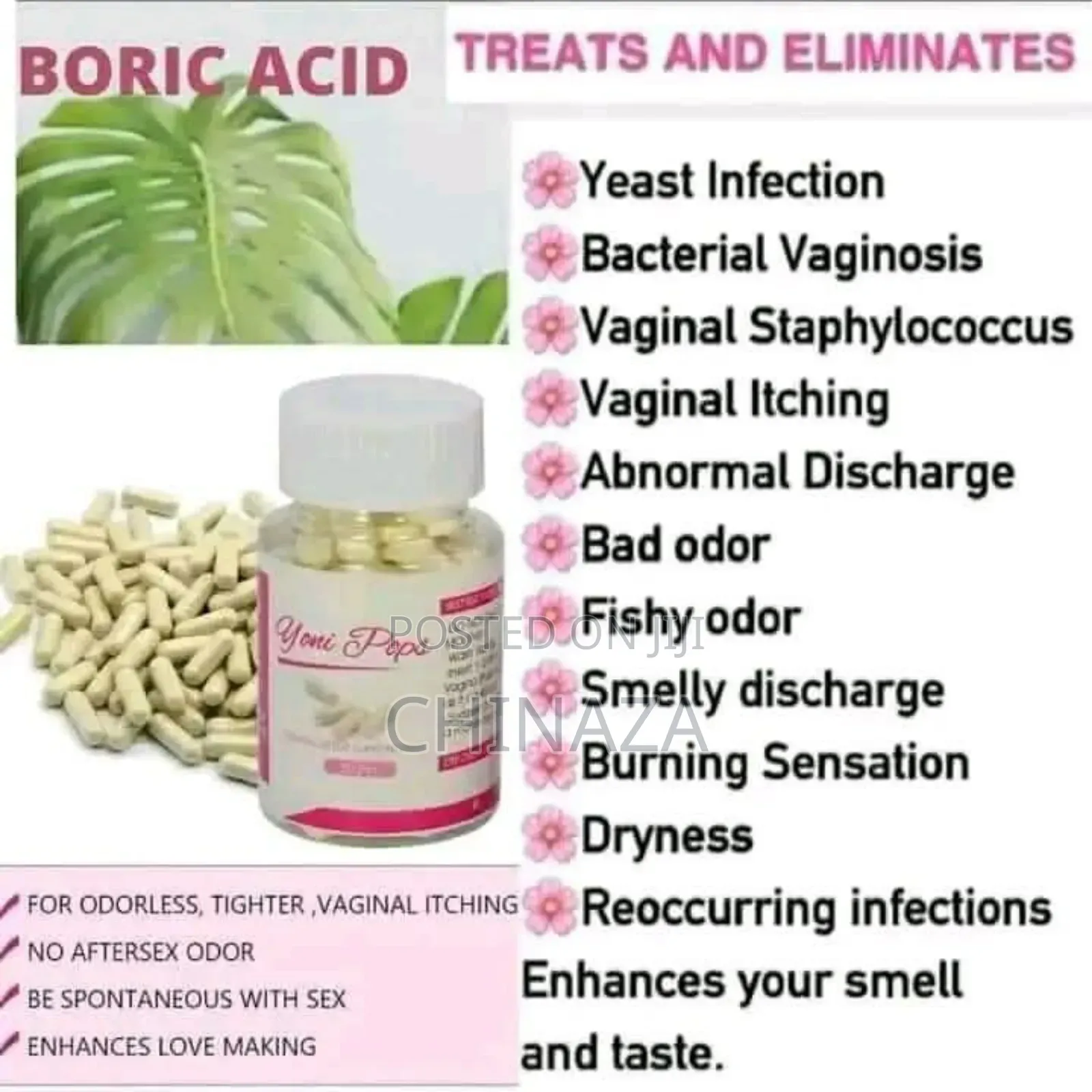 Boric Acid Suppositories