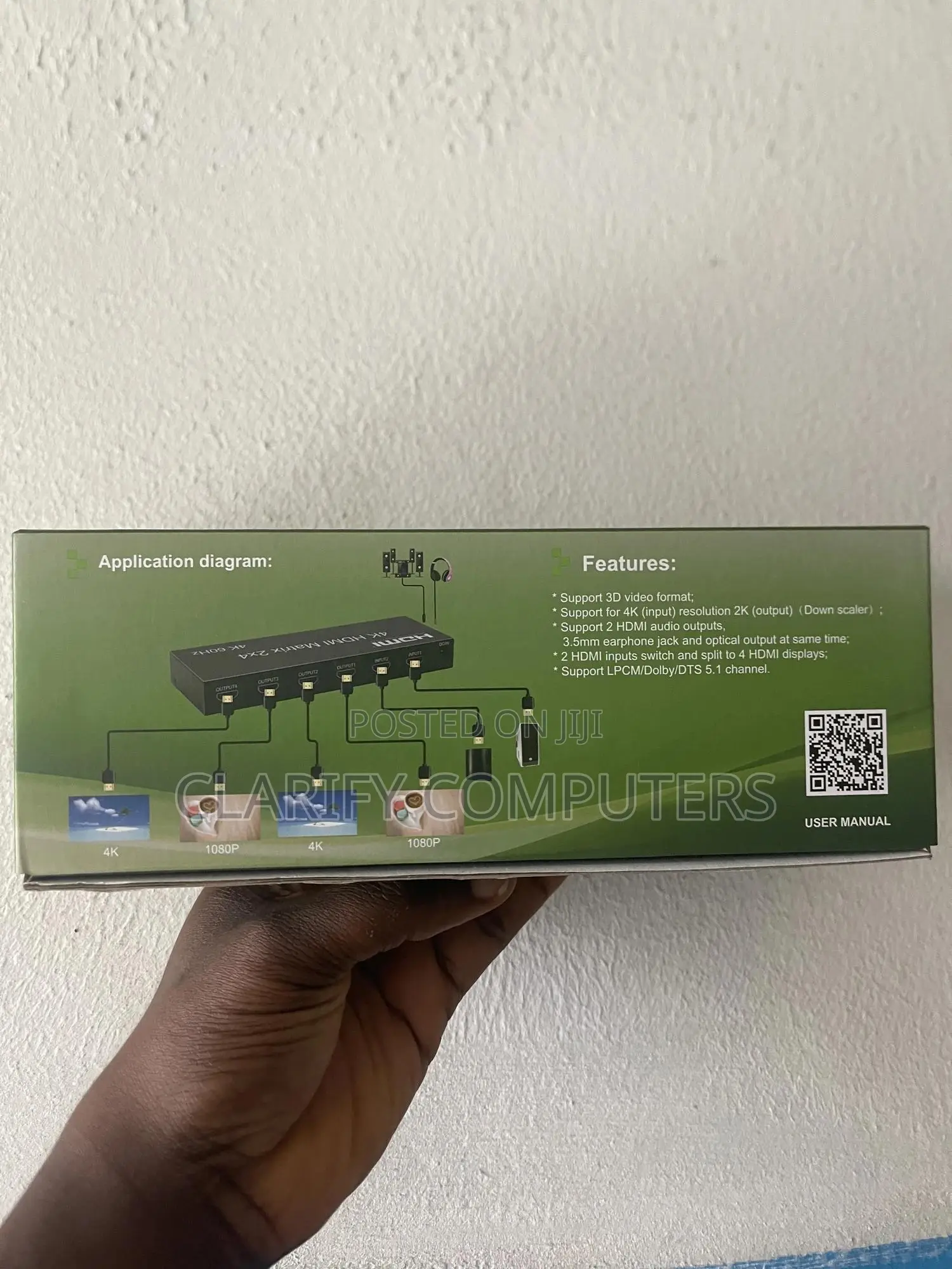 Hdmi Splitter 2*4