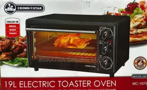 19l Crown Star Electric Toaster Oven