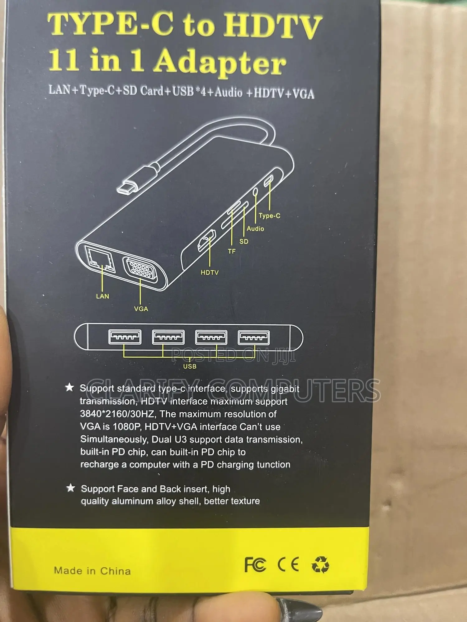 Type-C to HDTV 11 in 1