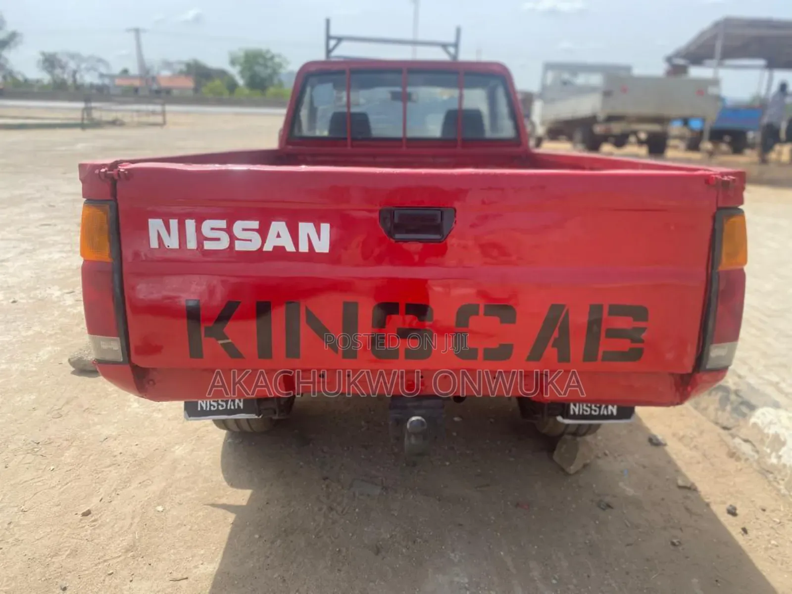 Nissan Pick-Up 2007 Red