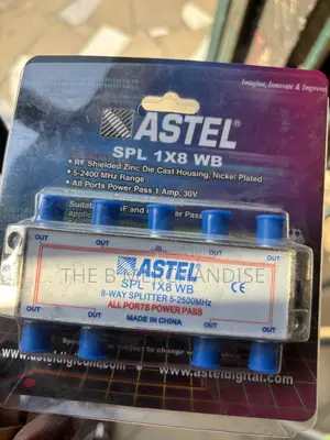 8-Way Coaxial Cable Splitter