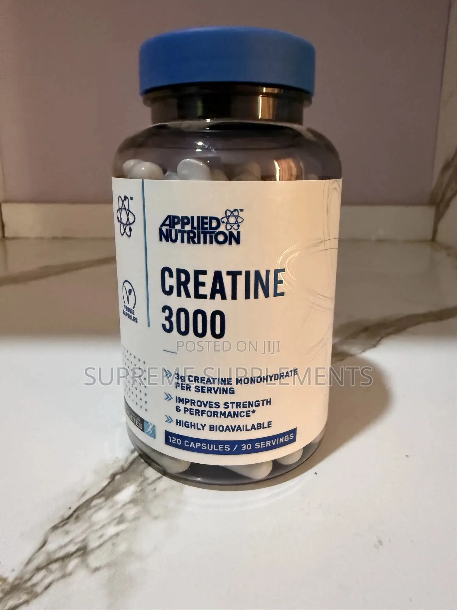 Creatine Monohydrate 120capsules 30servings