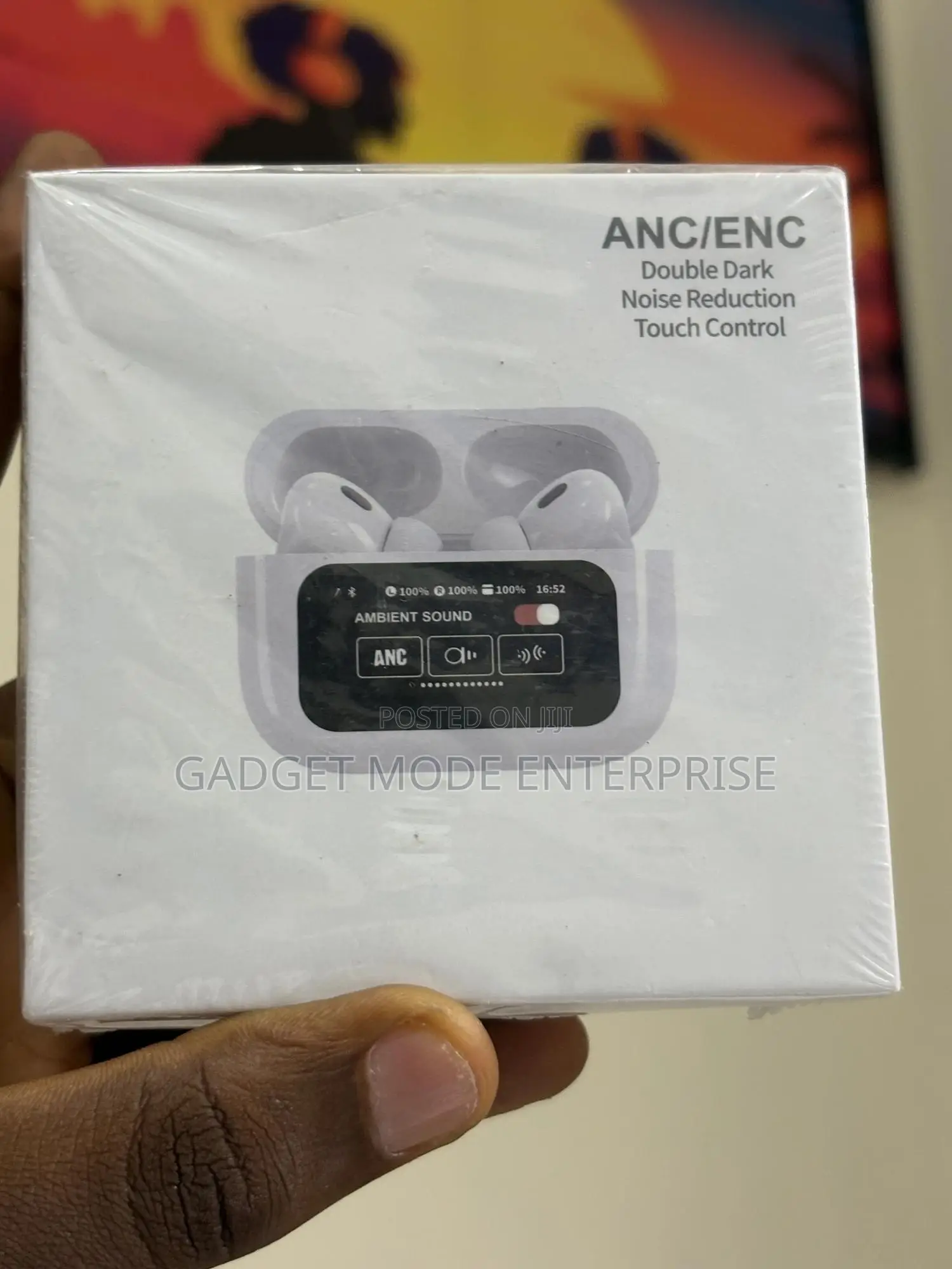 Anc/Enc Wireless Advanced Active Noise Cancellation Earbuds