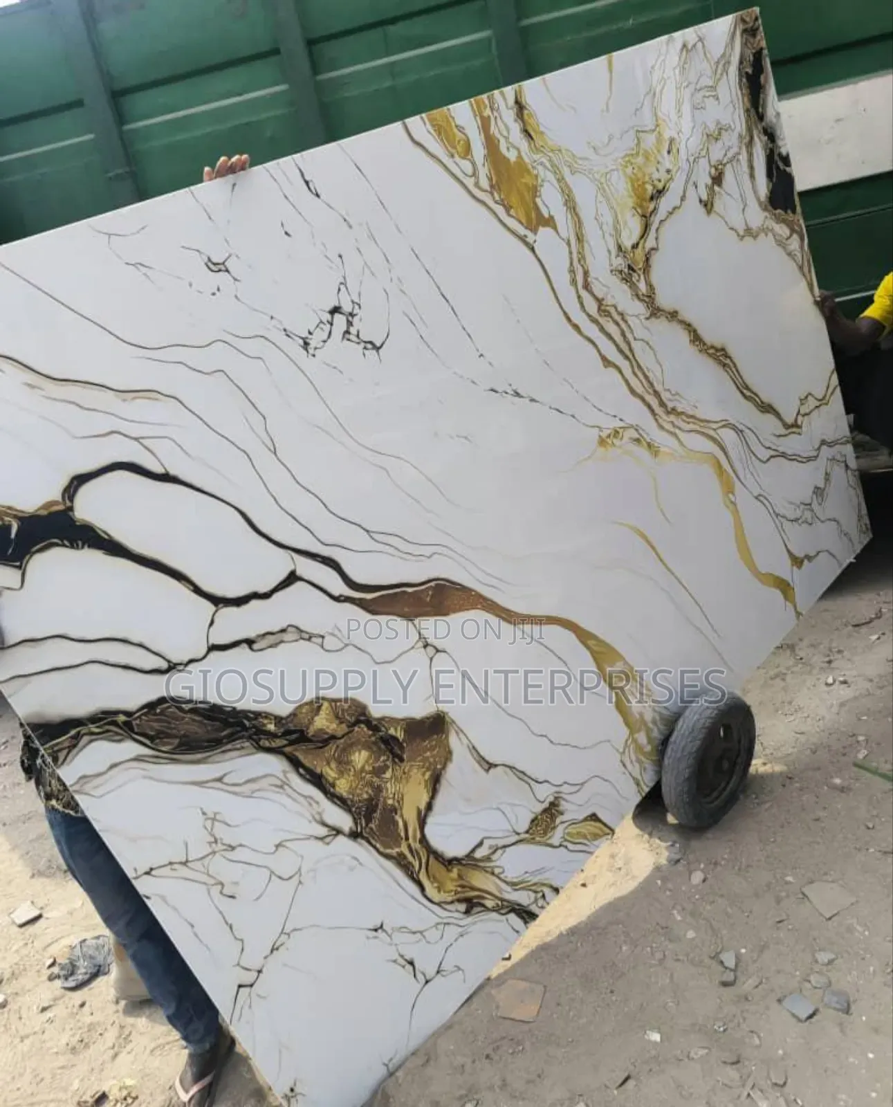 Large Porcelain Marble Slab