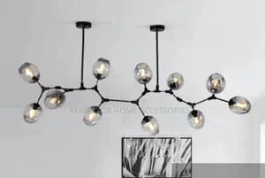 11 Glass Tree-Like Pendant Light Chandelier