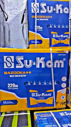 Su-Kam 220ah 12v Tubular Battery