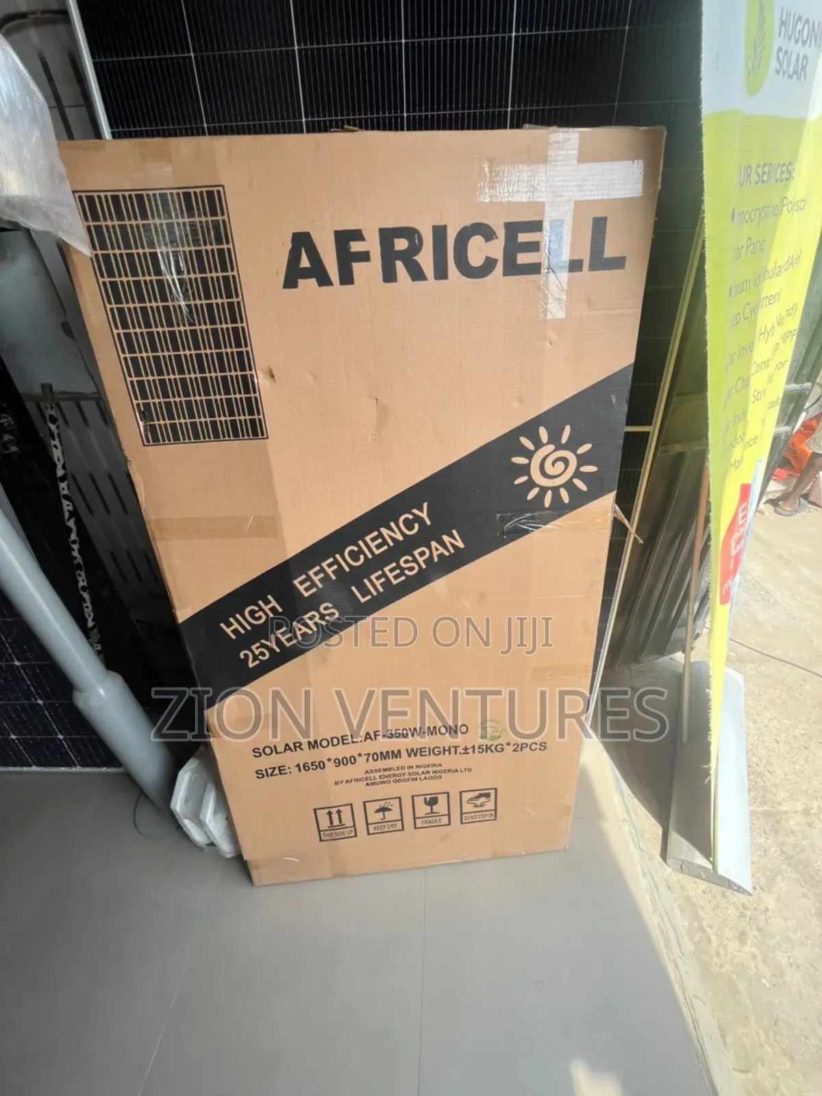 350wts Africell Solar Panel