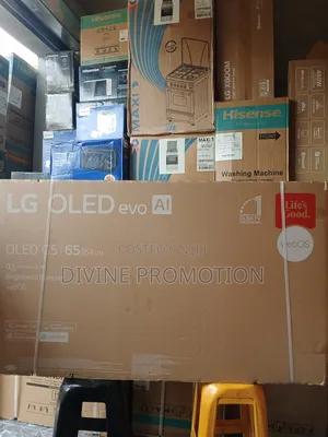 65 Inches Lg Oled Evo Ai Smart Tv, Original With 2 Years Warranty.