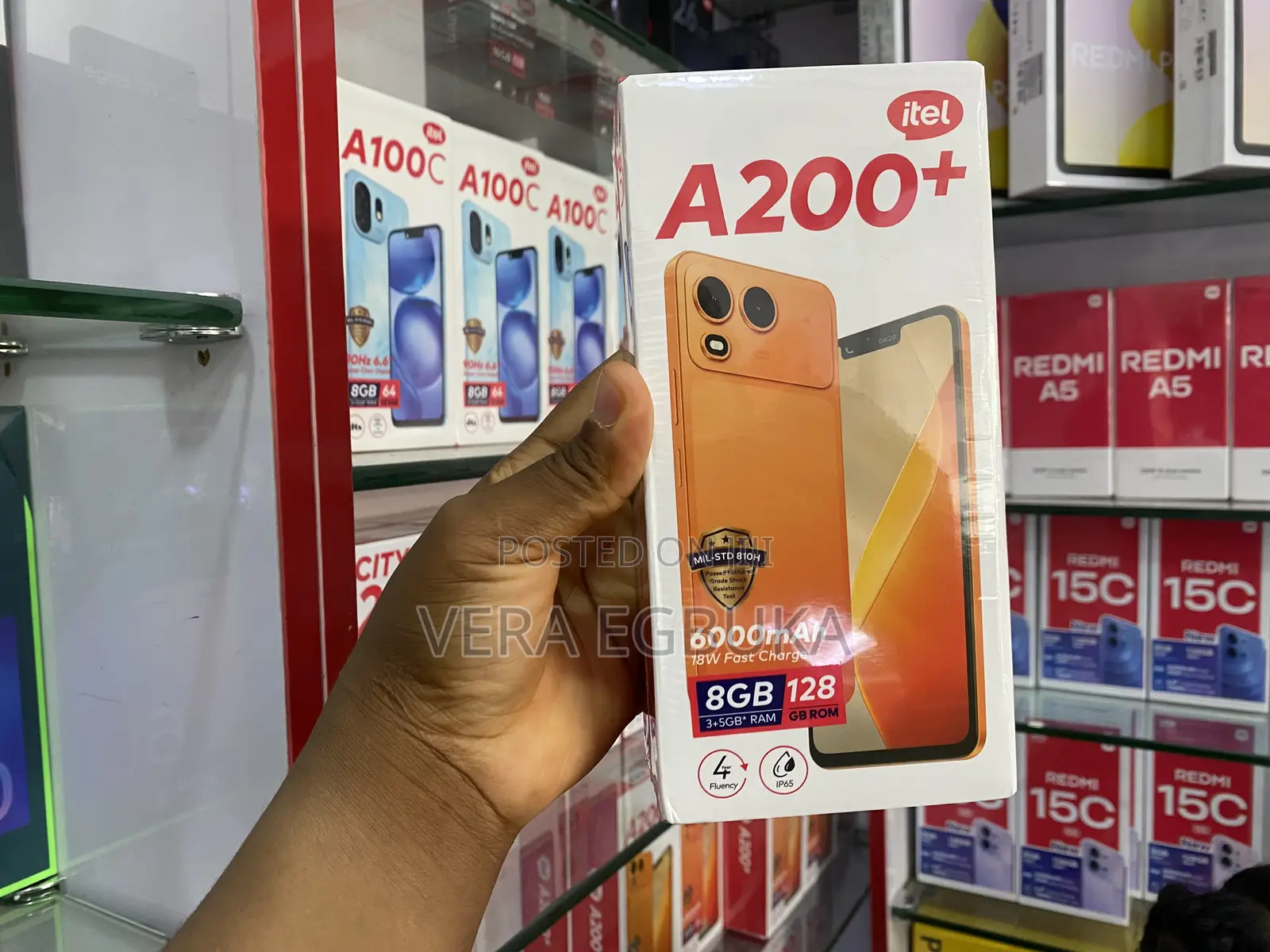 New Itel A200+ 64 GB