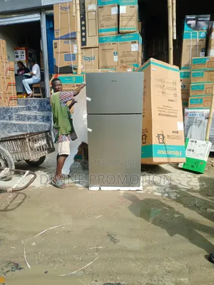 504 Liters Hisense Double Door Refrigerator With 2 Years Warranty