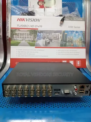16 Channels DVR for 16 Wired 2mp CCTV Cameras