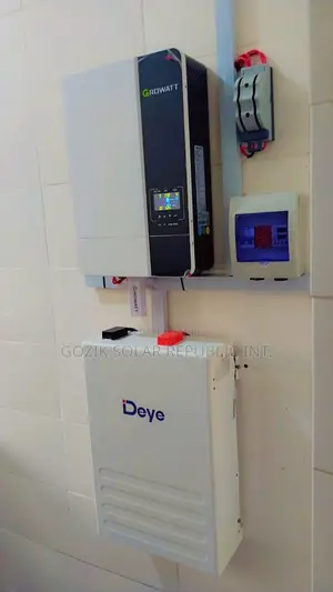 5kva Growatt and 5kwh Deye Solar Complete System and Installation