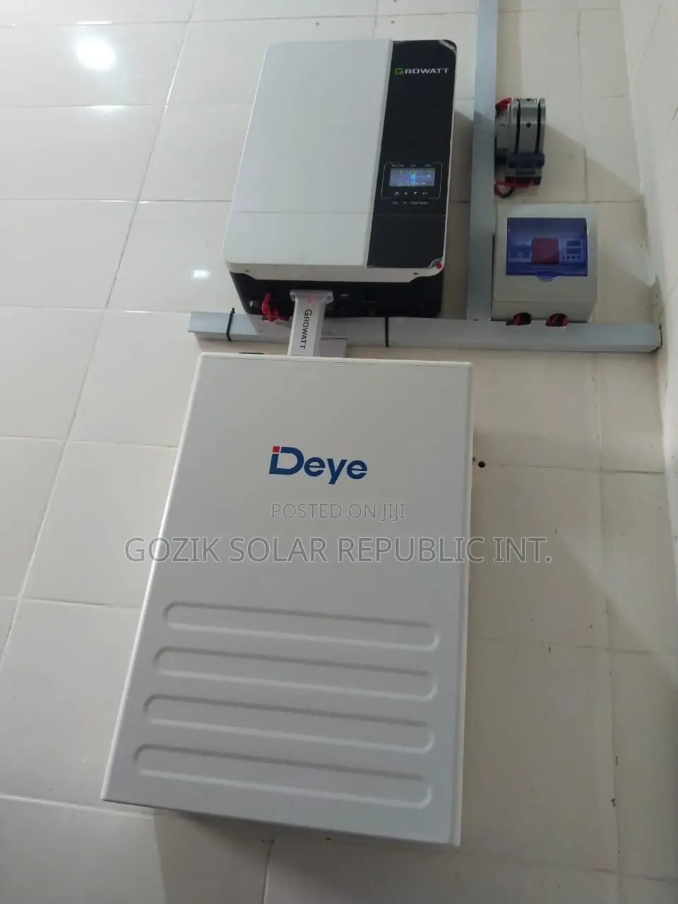 5kva Growatt and 5kwh Deye Solar Complete System and Installation
