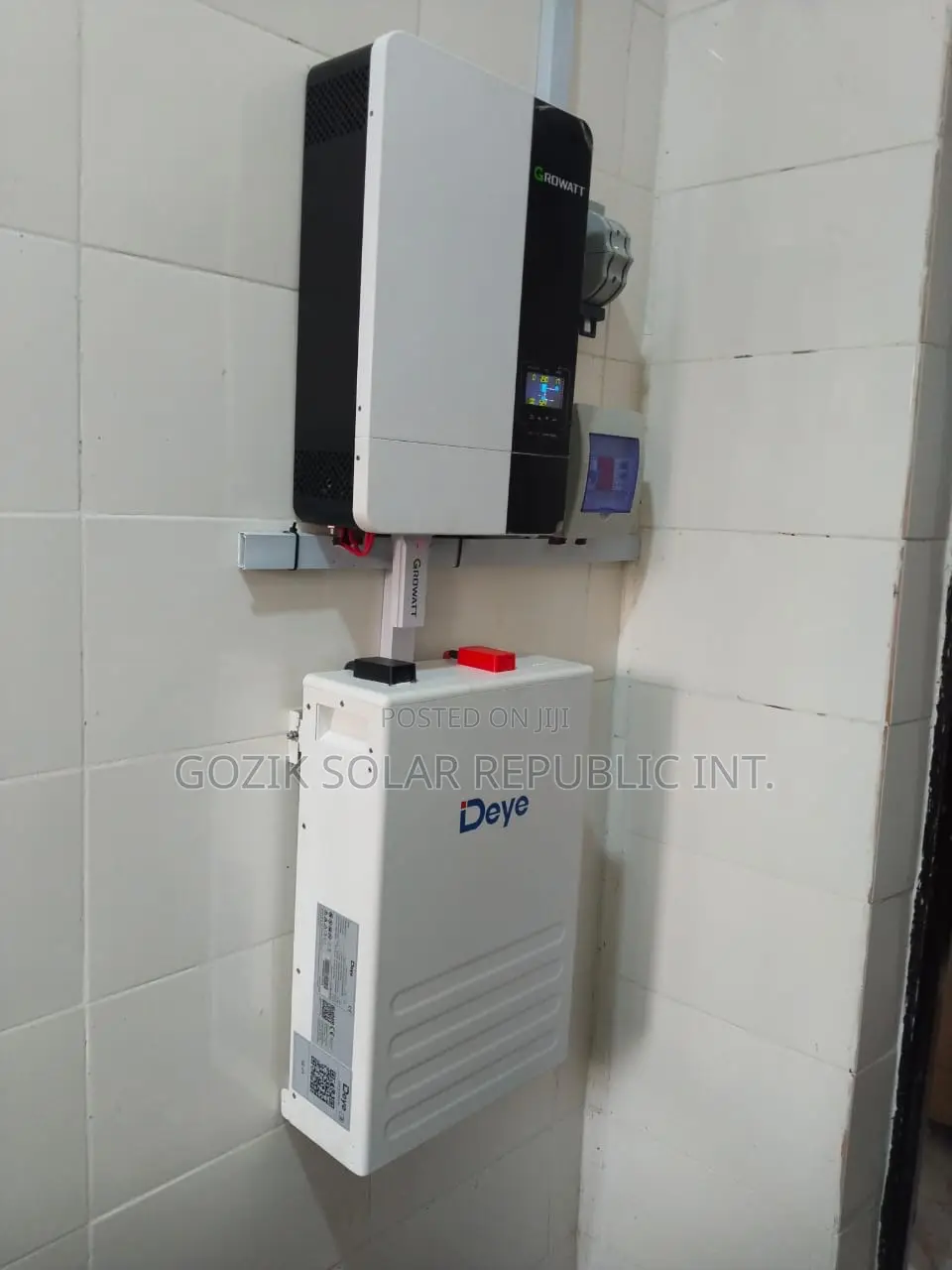 5kva Growatt and 5kwh Deye Solar Complete System and Installation