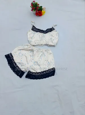 Two Piece Silk Nightwear