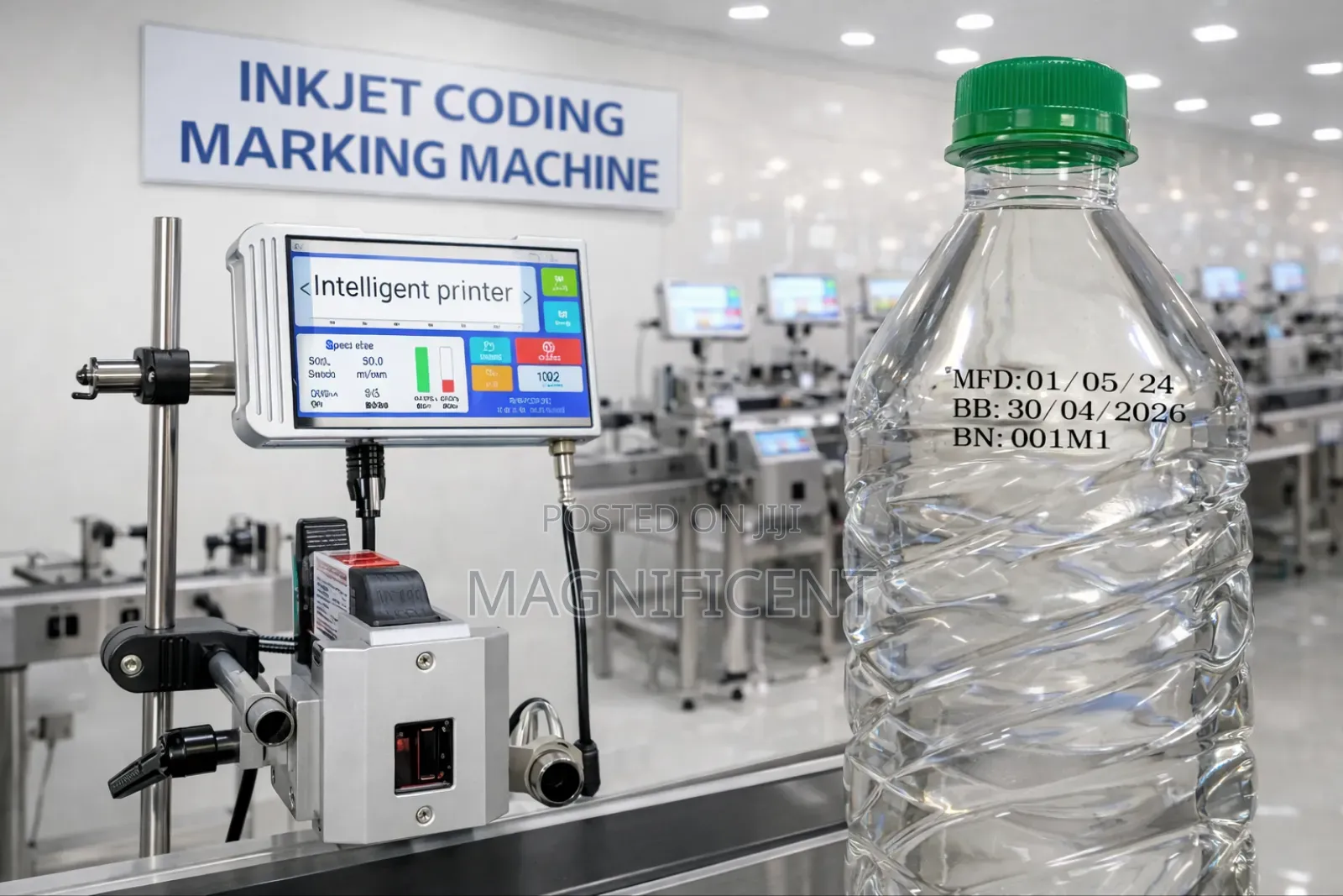 High-Speed Inkjet Coding Machine for Production Lines