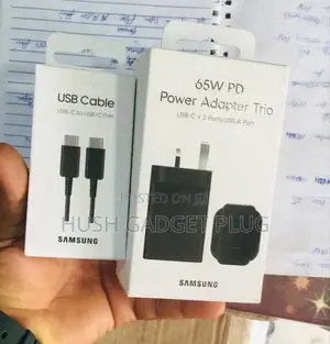 Samsung 65w Pd Power Adapter Trio + 1m Usb-C Cable