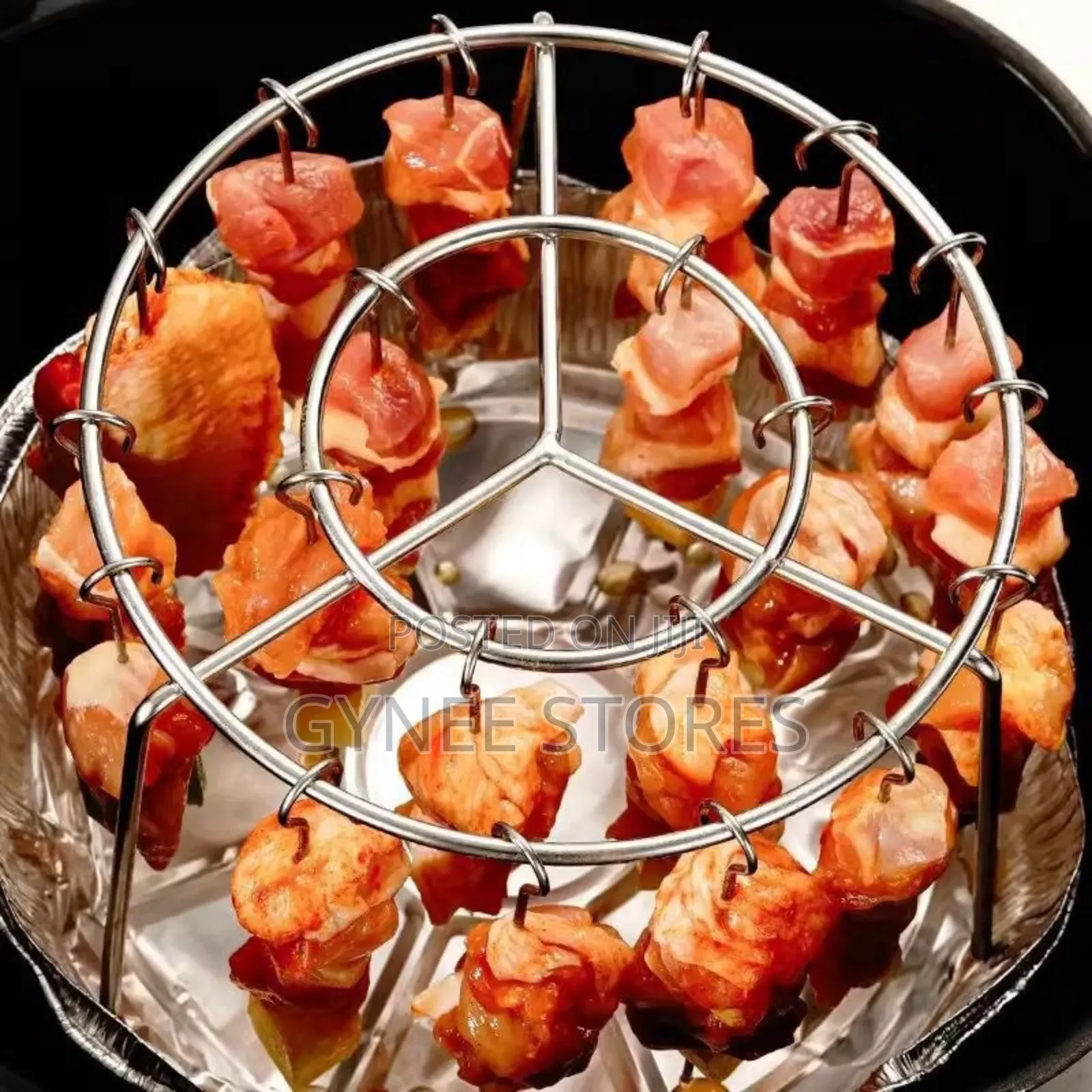 24pcs Airfryer Grill Skewer Rack