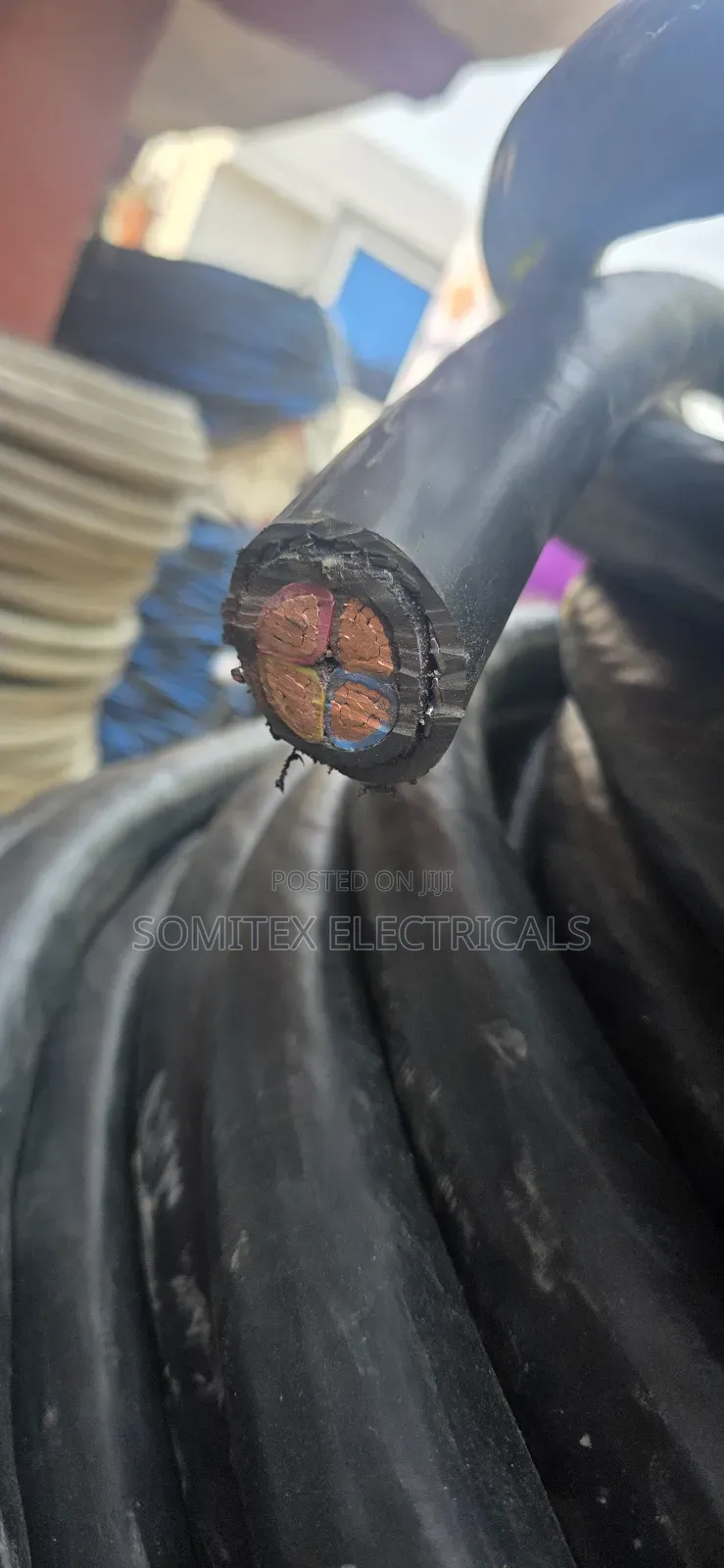 120mmx4core Amoured Cable