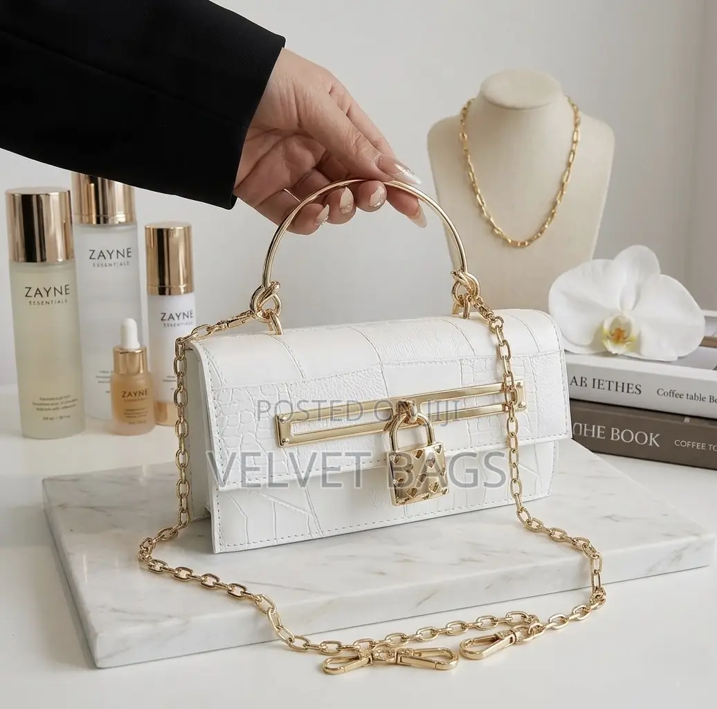The "Cloud Croc" Mini Bag With Heart-Lock Hardware