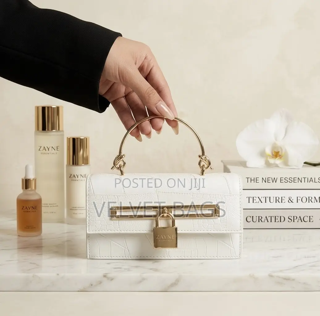 The "Cloud Croc" Mini Bag With Heart-Lock Hardware