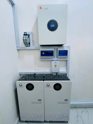 12kva Hybrid Inverter+ 15kwh Lithium Battery+ 32panels + Installation