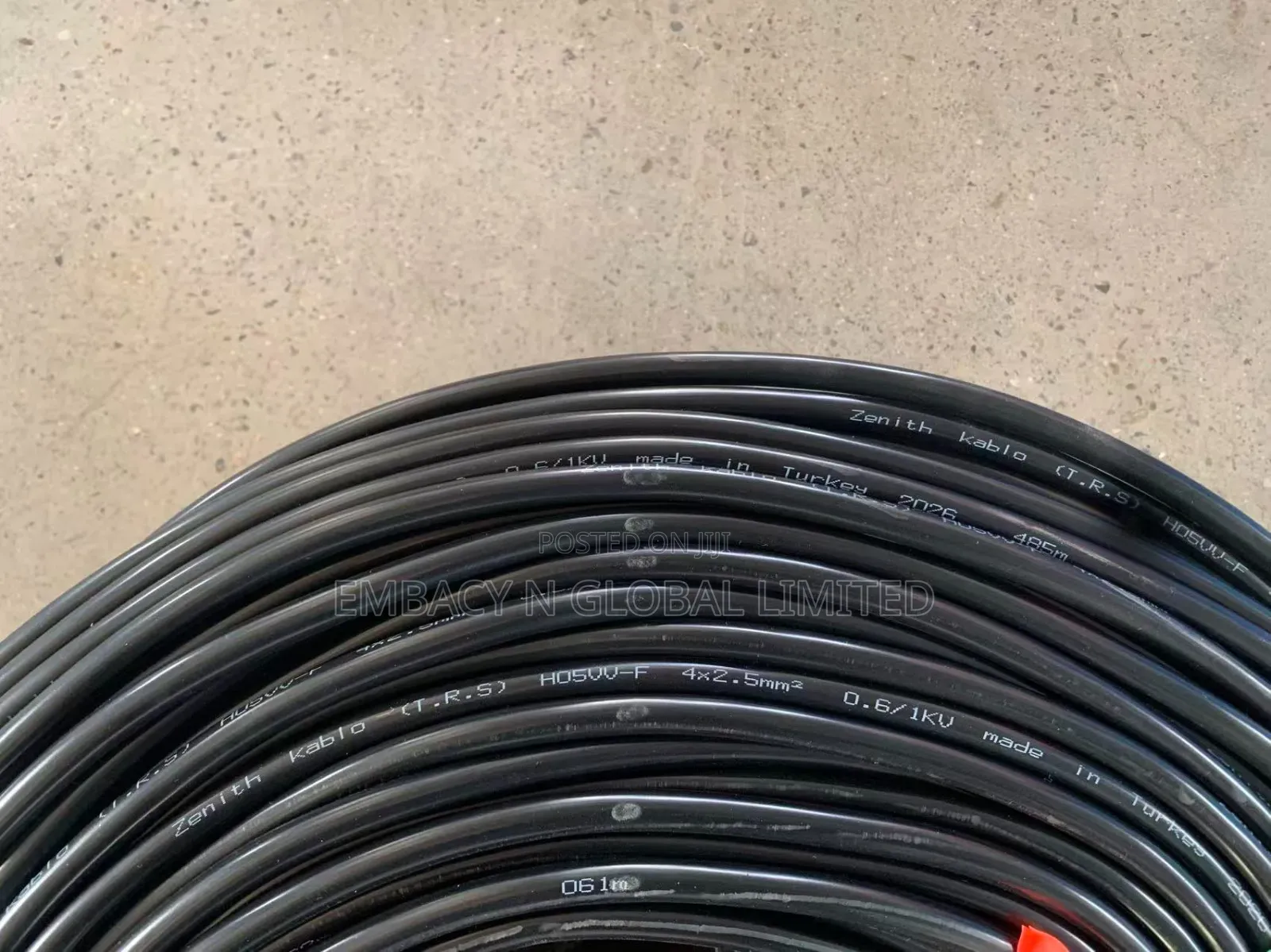 2.5mm 4core Flexible Cable Pure Copper