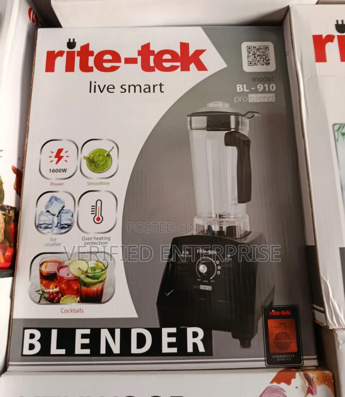 Rite-Tek Blender - Bl-910
