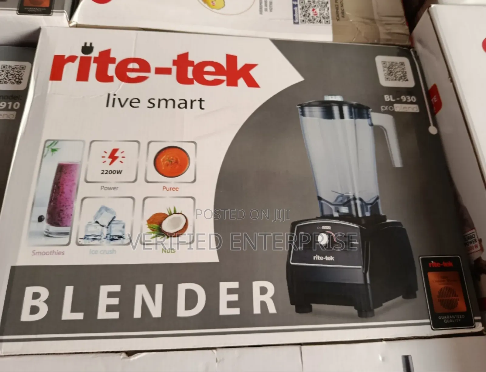 Rite-Tek Pro Blender - Bl-930