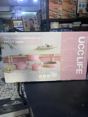 Ucc Life Luxury Cookware 7 Set Of Pot