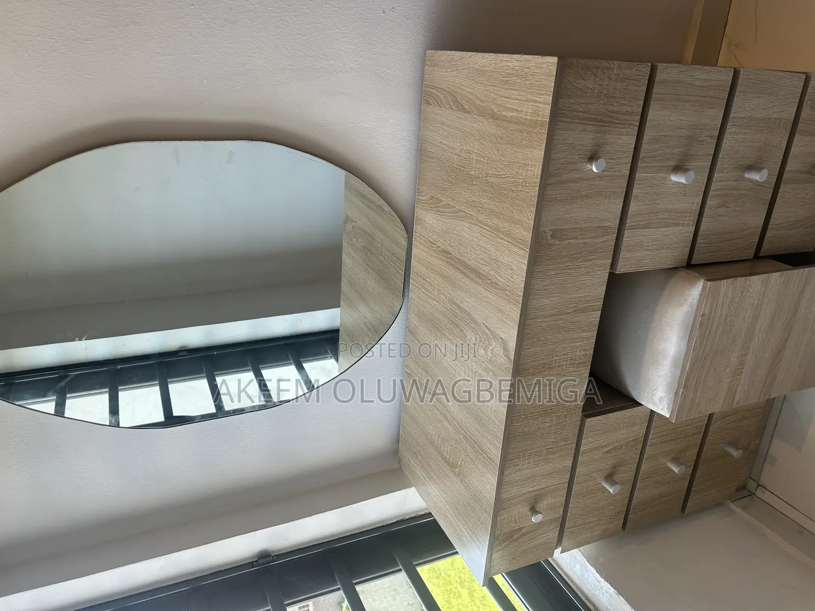 Dressing Table and Mirror