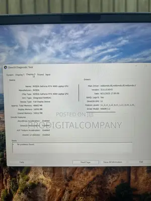 Laptop Dell Alienware M16 R1 64GB Intel Core i9 SSD 2T
