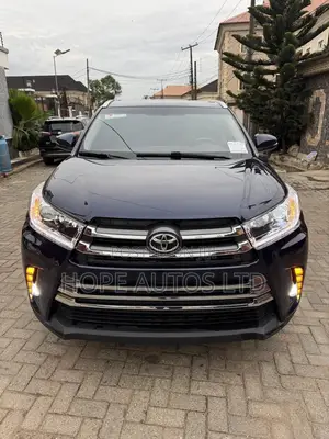 Toyota Highlander XLE V6 4x2 (3.5L 6cyl 6A) 2016 Blue
