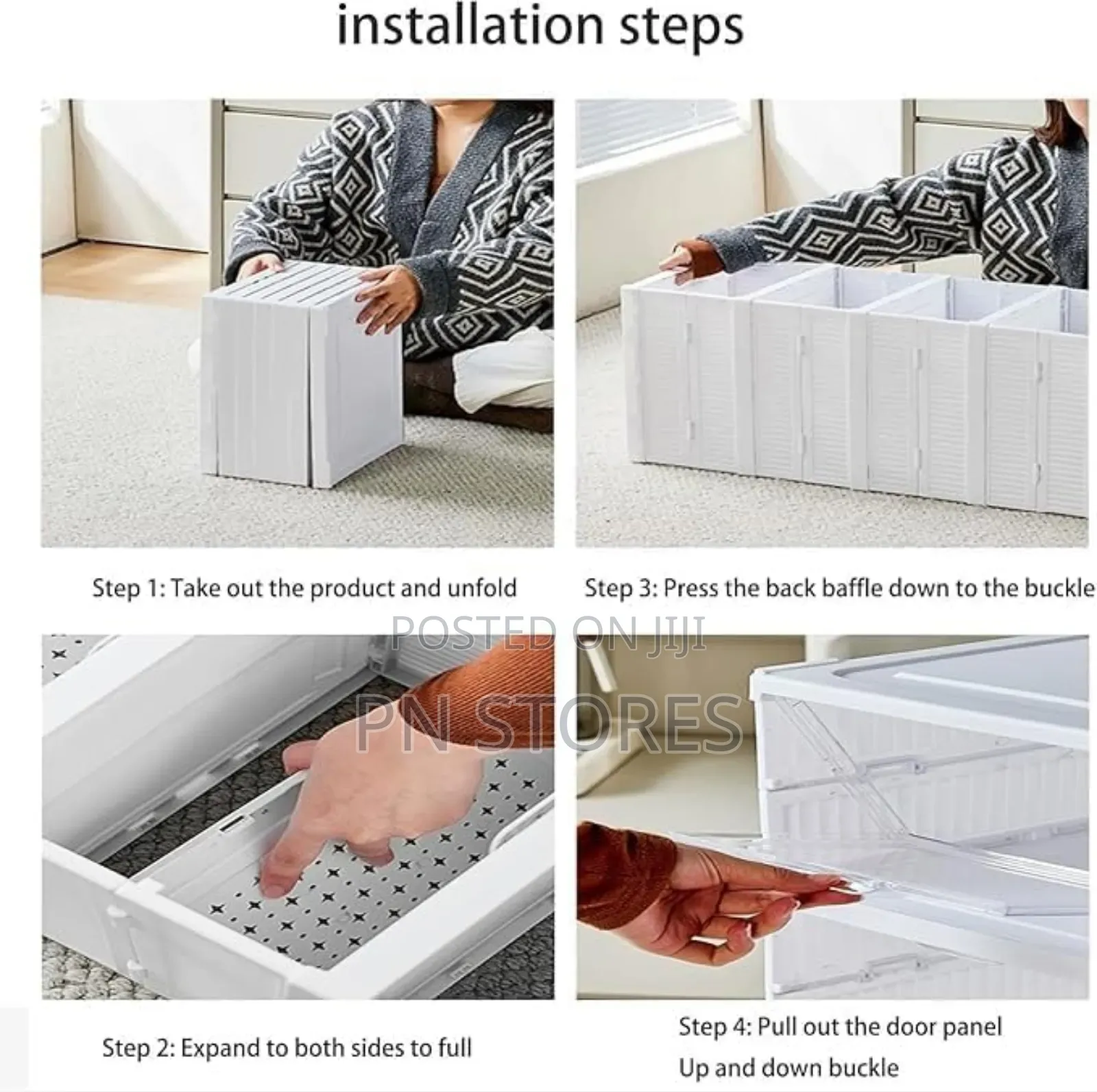 6 Layers Quality Foldable Shoe Rack