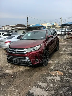 Toyota Highlander Limited 2019 Red