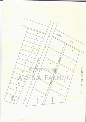 A Residential Layout Containing Over 20 Plots