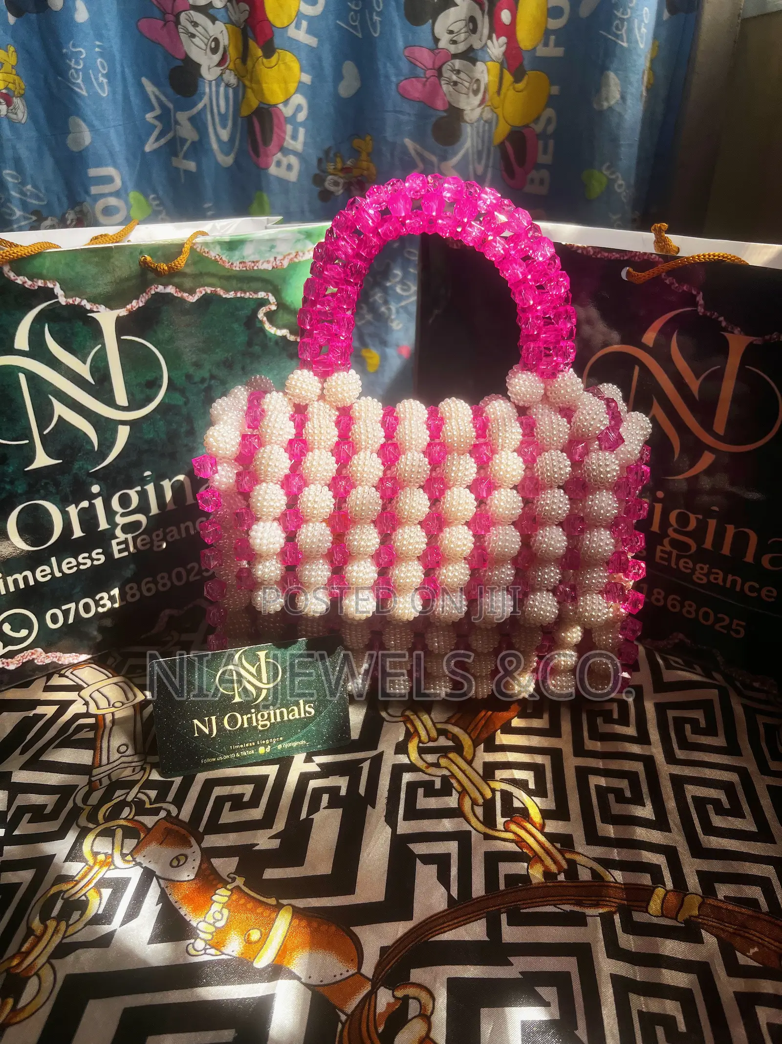 Pink Berry Bag