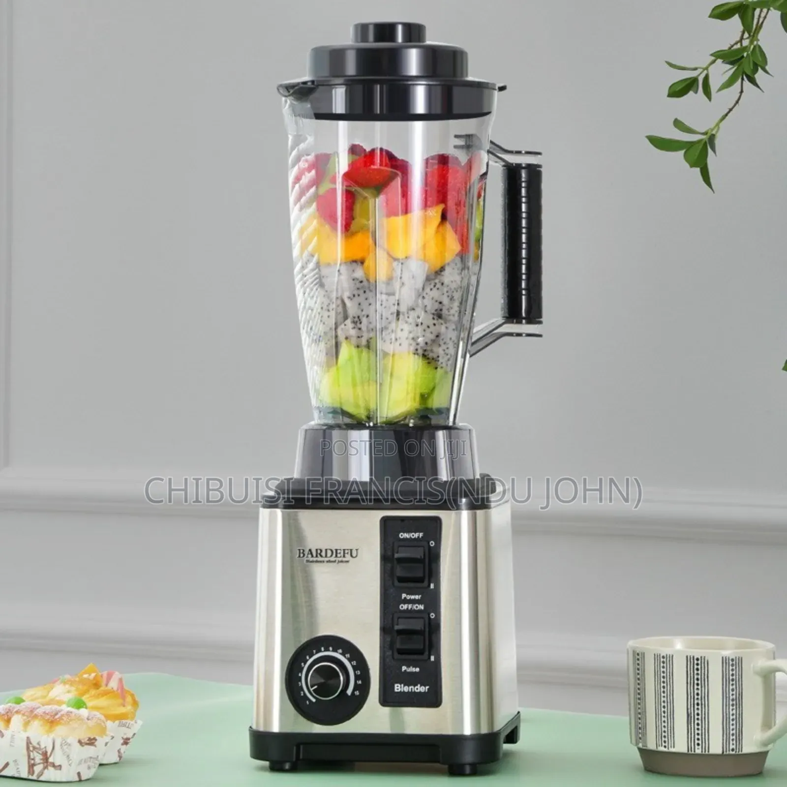 Bardefu 8 in 1 Multi Purpose Blender Food Processor Grinder