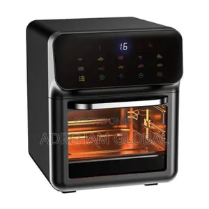 2400w Hoffmans LCD Control Air Fryer 
Size: 12 Liter