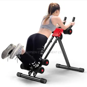 Ab Workout Equipment LCD Monitor Adjustable Incline Kneed Protection