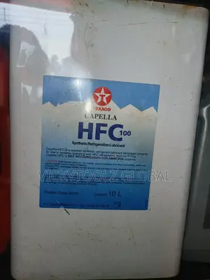 Texaco Capella HFC 100 Synthetic Refrigeration Lubricant 10l