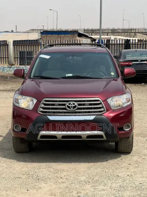 Toyota Highlander 2008 Red