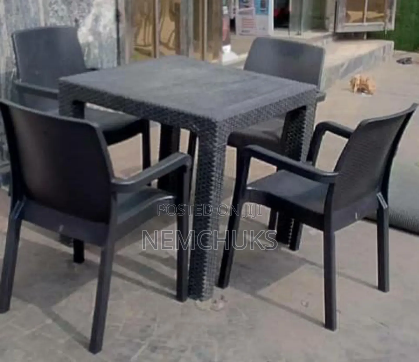 Generic Dynamic Plastic Table and Chairs Set