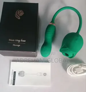 Colour Green 2in1 Rose Sucker,
Available in Pink Colour
