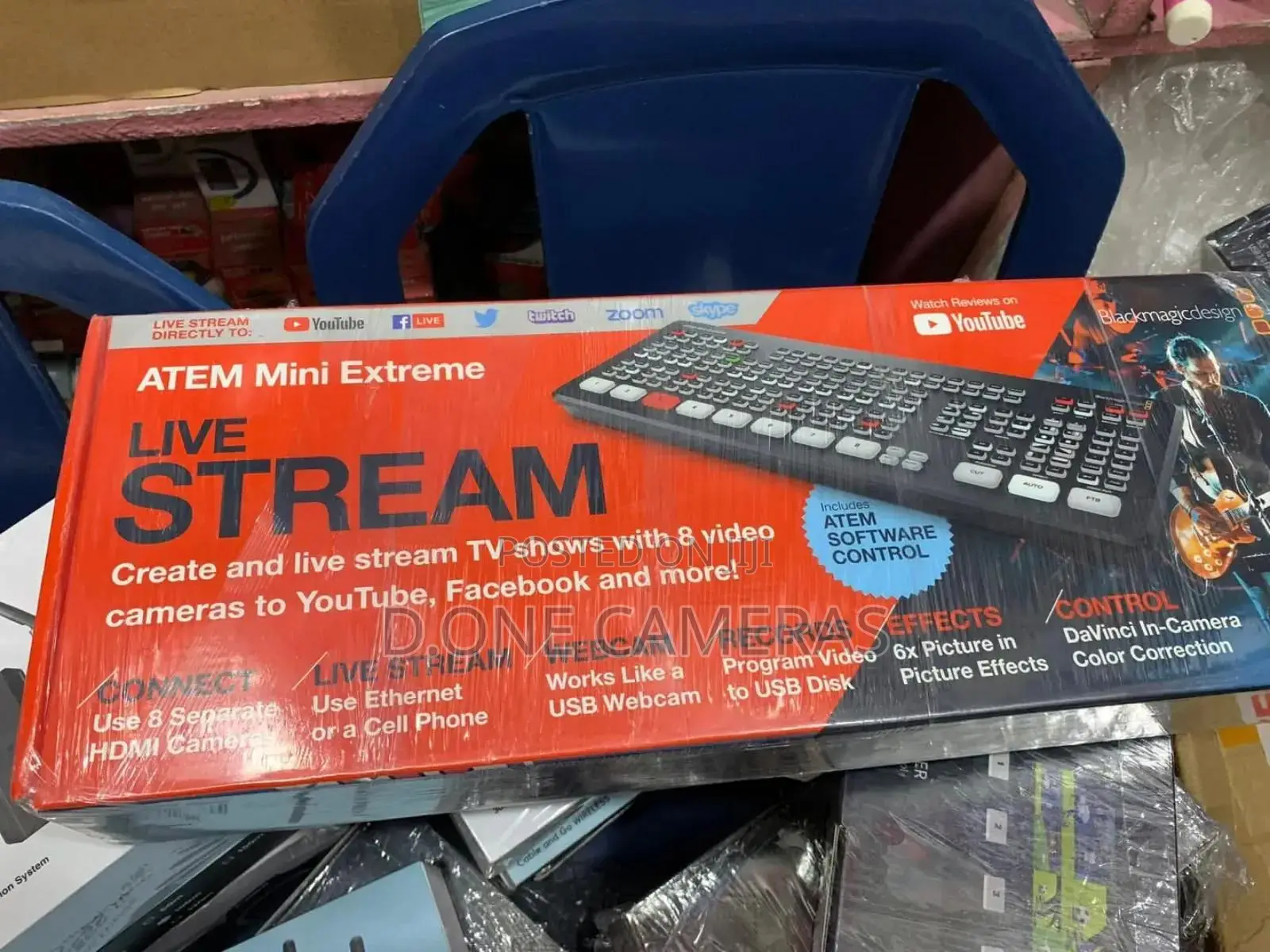 Blackmagic Atem Mini Extreme 8-Ch Mixer