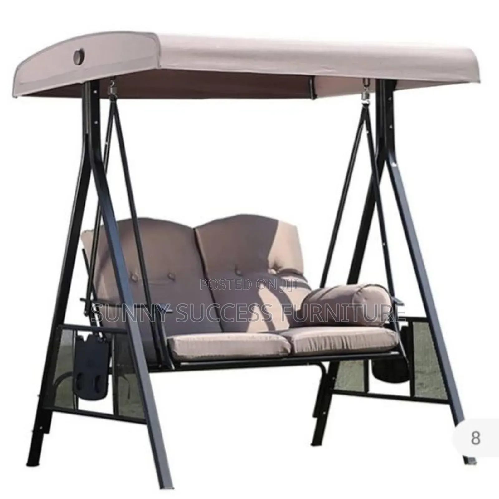 3 Seater Rattan Swing