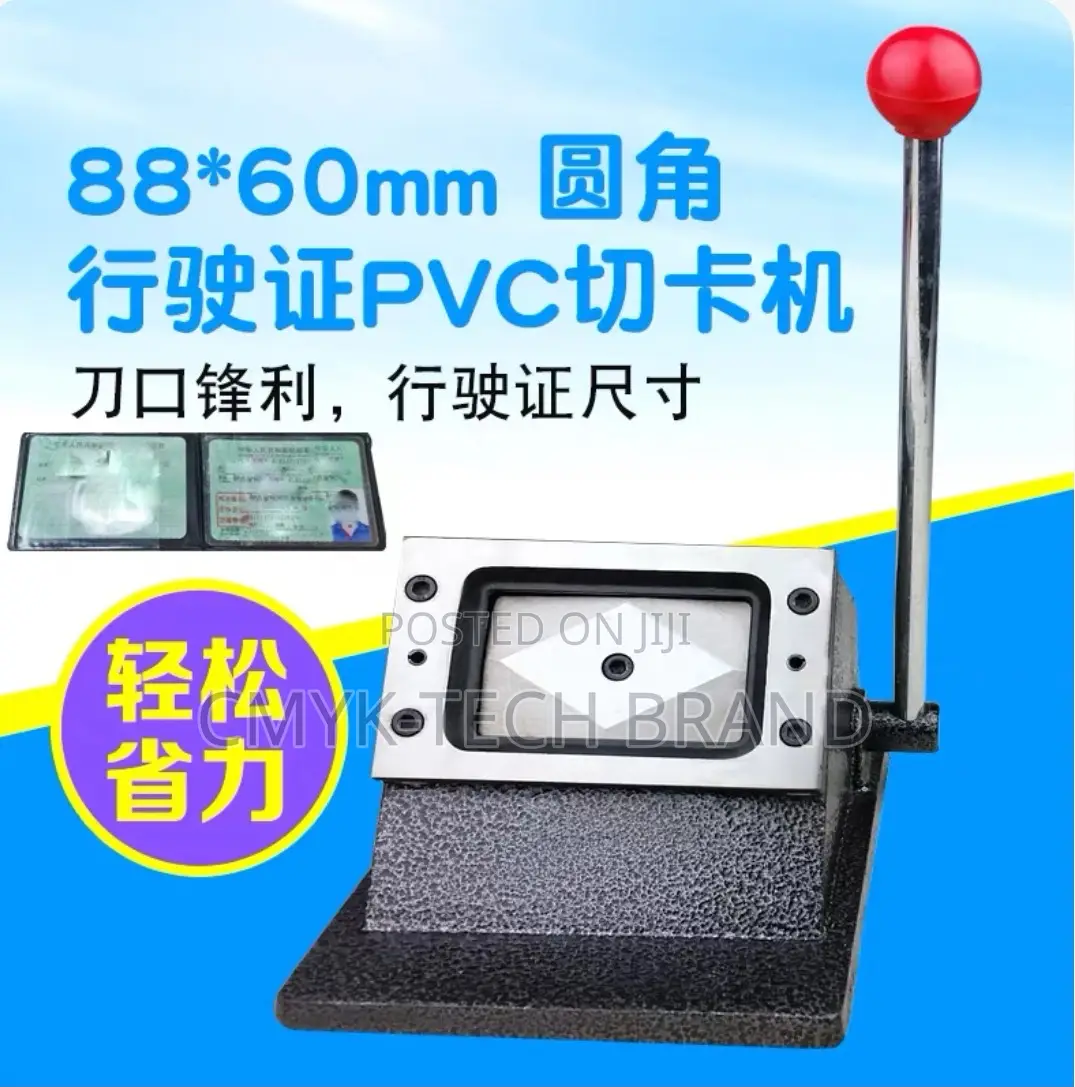 Vehicle Registration Card PVC Cutter